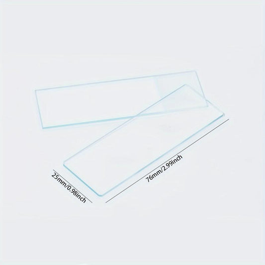 High Transmittance Microscope Slides for Microbiological Observation