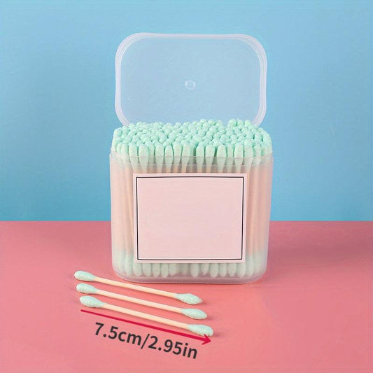 200pcs Double-Ended Disposable Cotton Swab