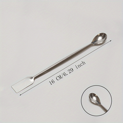 Stainless Steel Double Headed Medicine Spoon
