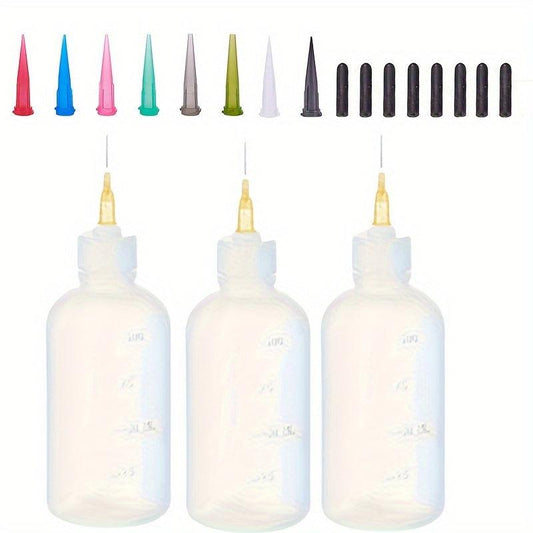3pcs Nozzles Caps Science Lab DIY Dispensing Set