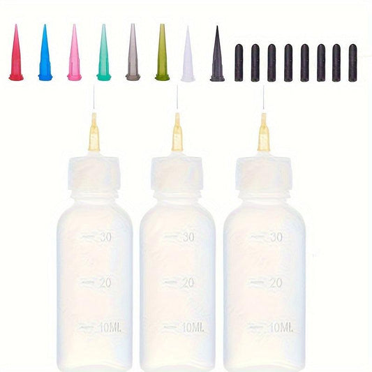 3pcs Nozzles Caps Science Lab DIY Dispensing Set