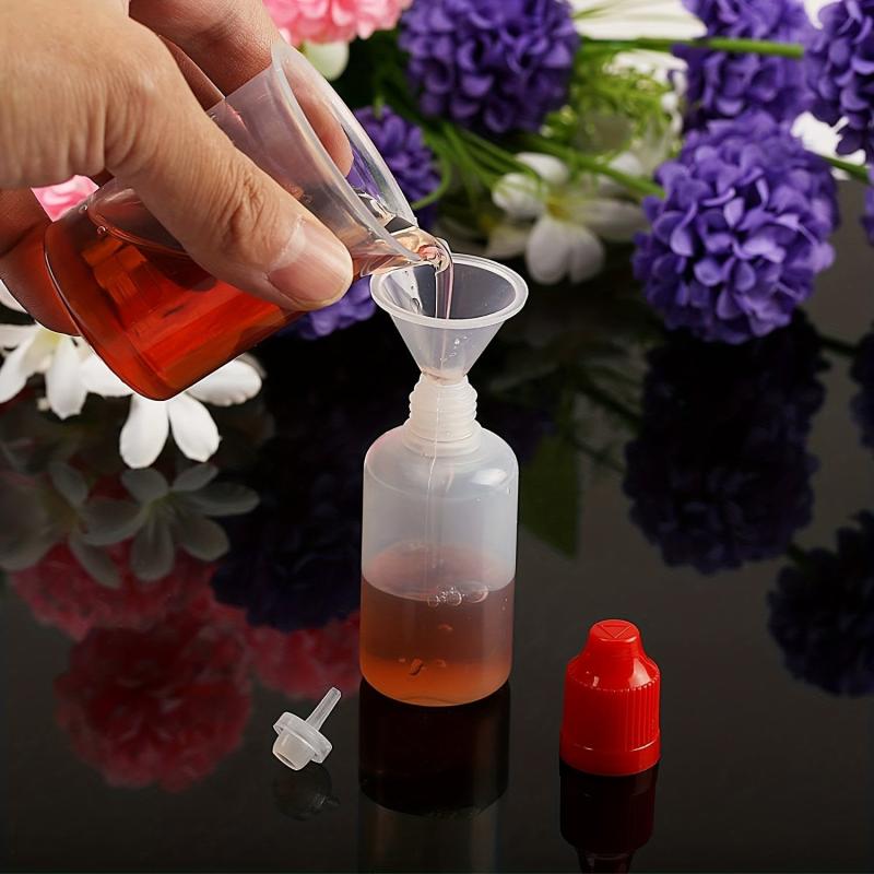 30ml Dropper Bottles with Colourful Safety Lids