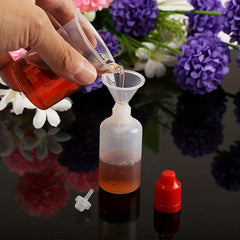 30ml Dropper Bottles with Colourful Safety Lids