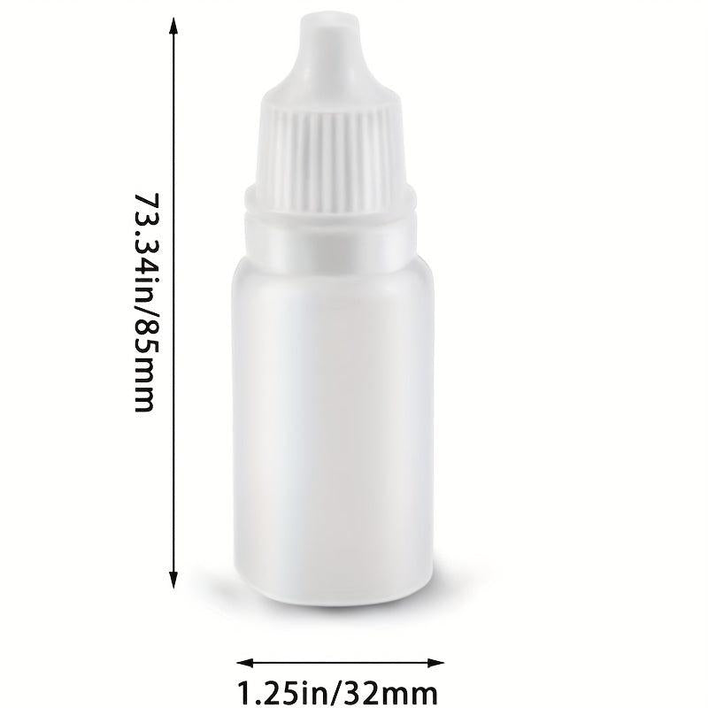 30ml Dropper Bottles with Colourful Safety Lids