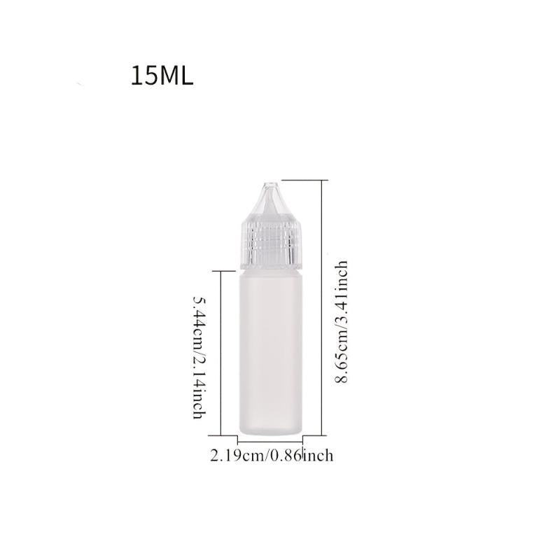 10ml-50ml Needle Tip Squeezable Liquid Plastic Bottle