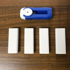 5pcs Push-pull Pencil Eraser Labor-saving Creative Eraser
