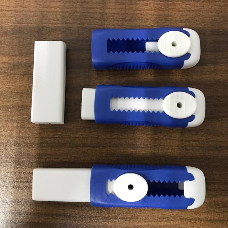 5pcs Push-pull Pencil Eraser Labor-saving Creative Eraser