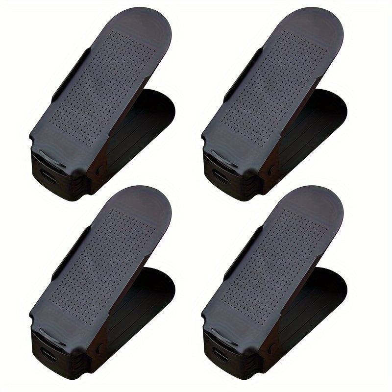 Adjustable Shoe Slot Organizer Double Layer Shoe Rack Space Saving Shoe Holder