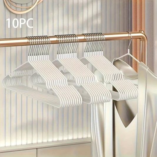 10pcs Adult Non-slip Hangers Household Dipped Rubber Raw Materials