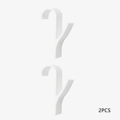 4pcs Radiator Rail Clothes Hanger High Hanger For Heated Towel Bath Hook Holder