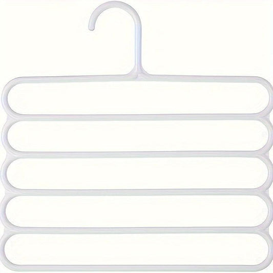 Five Layer Pants Rack Wardrobe Built in Household Commercial