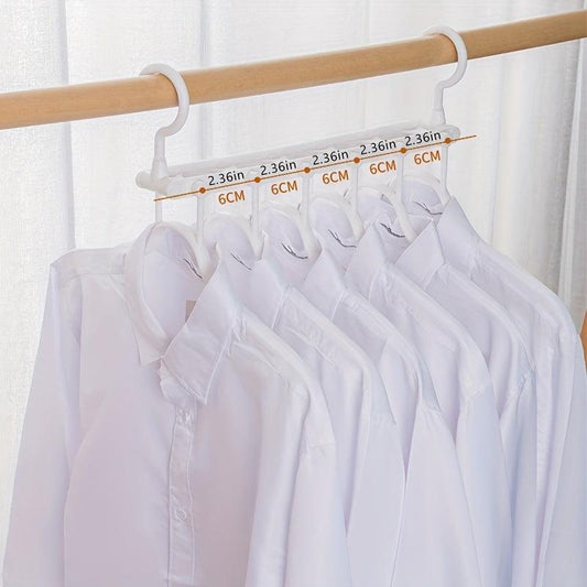 6 in 1 Folding Hanger for Clothes Coats Pants
