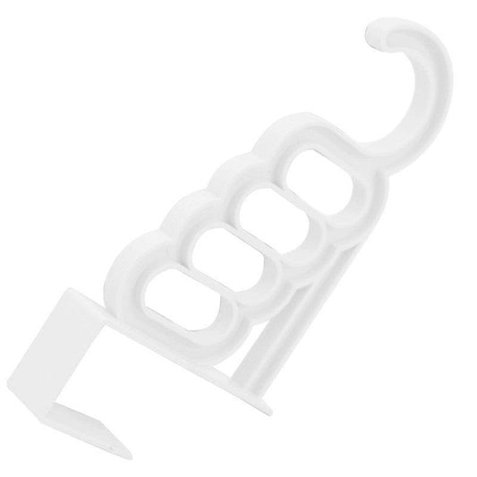 2pcs Door Hanging Foldable Clothes Hanger MultiFunction Drying Rack