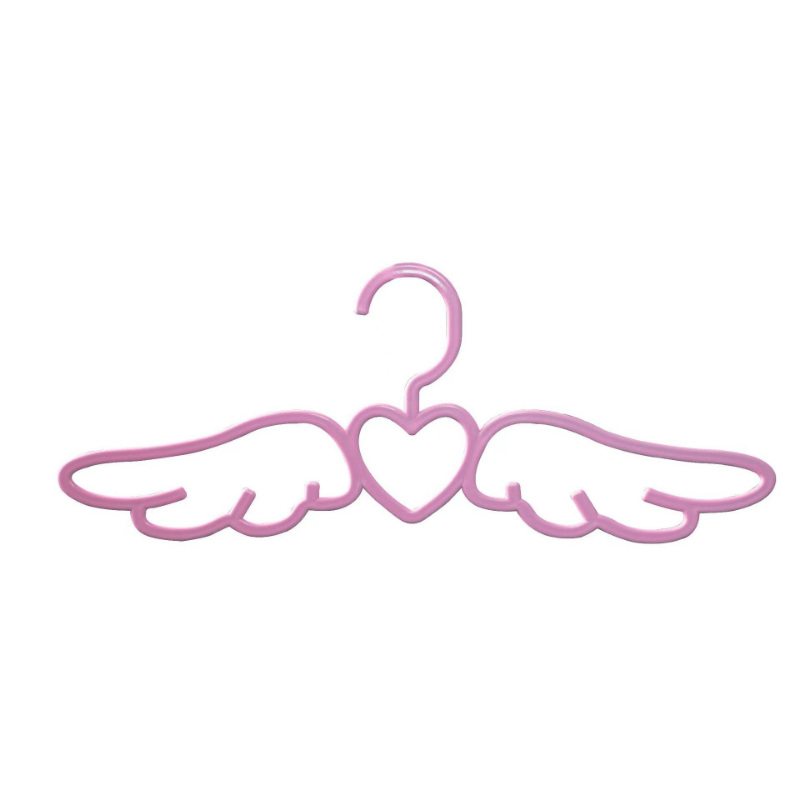 5pcs Angel Wings Clothes Hanger Wardrobe Organizer For Clothes