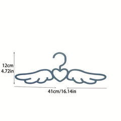 5pcs Angel Wings Clothes Hanger Wardrobe Organizer For Clothes