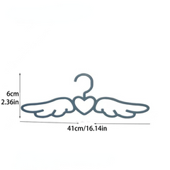 5pcs Angel Wings Clothes Hanger Wardrobe Organizer For Clothes