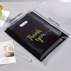 100 Thank You Merchandise Bags Retail Shopping Bag
