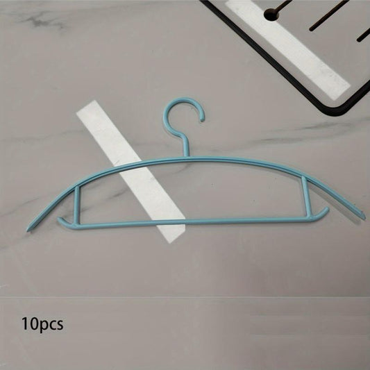 10pcs Wide Shoulder Non-slip Clothes Hanger
