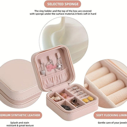Ornaments Storage Bag Ring Necklace Earrings Box