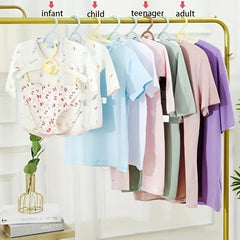 5pcs Baby Hangers Non Slip Adjustable Slim Hangers