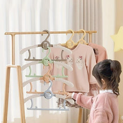 5pcs Baby Hangers Non Slip Adjustable Slim Hangers