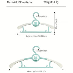 5pcs Baby Hangers Non Slip Adjustable Slim Hangers