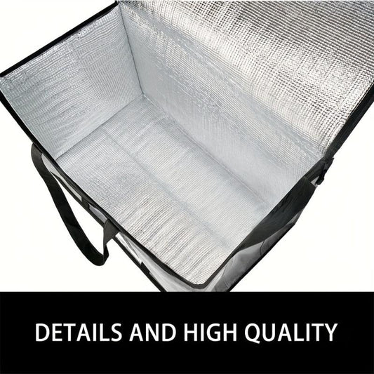 Large XXXL Reusable Foldable Insulated Food Bag Pizza Takeout Bag