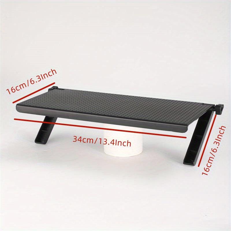 TV Monitor Rack Screen Top Storage Shelf Holder Organizer