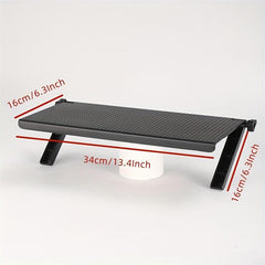 TV Monitor Rack Screen Top Storage Shelf Holder Organizer