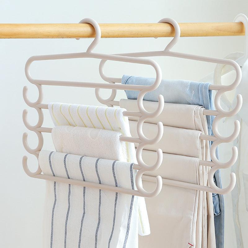 5-Layer Hanger Storage Pants Rack