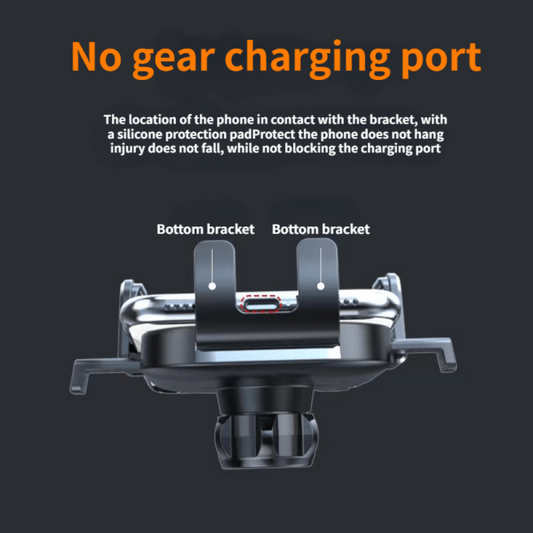 Adjustable Car Vent Phone Mount - Secure with Swivel Hook - Thick Case Friendly
