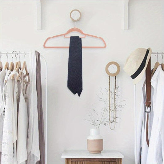 5pcs Velvet Hangers Swivel Hooks Slim Space Saving Heavy Duty Hangers