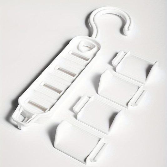 1PC Creative Home Bag Coat Hanger Storage Drying Rack Punching Hook