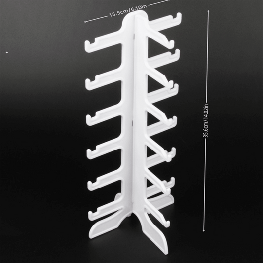6 Layers Sunglasses Display Rack Holder Plastic Glasses Organizer