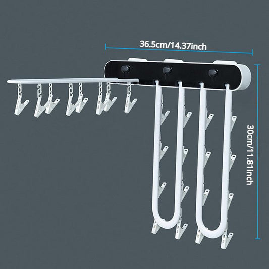 Foldable Drying Socks Rack Wall Hanging Underwear Drying Artifact