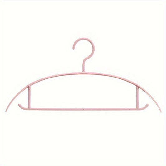 5pcs Non-slip Clothes Hanger - Wide Shoulder Semicircle Design
