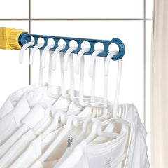 Portable Window Frame Clothes Rack Hotel Indoor Hanging Clothes Rack