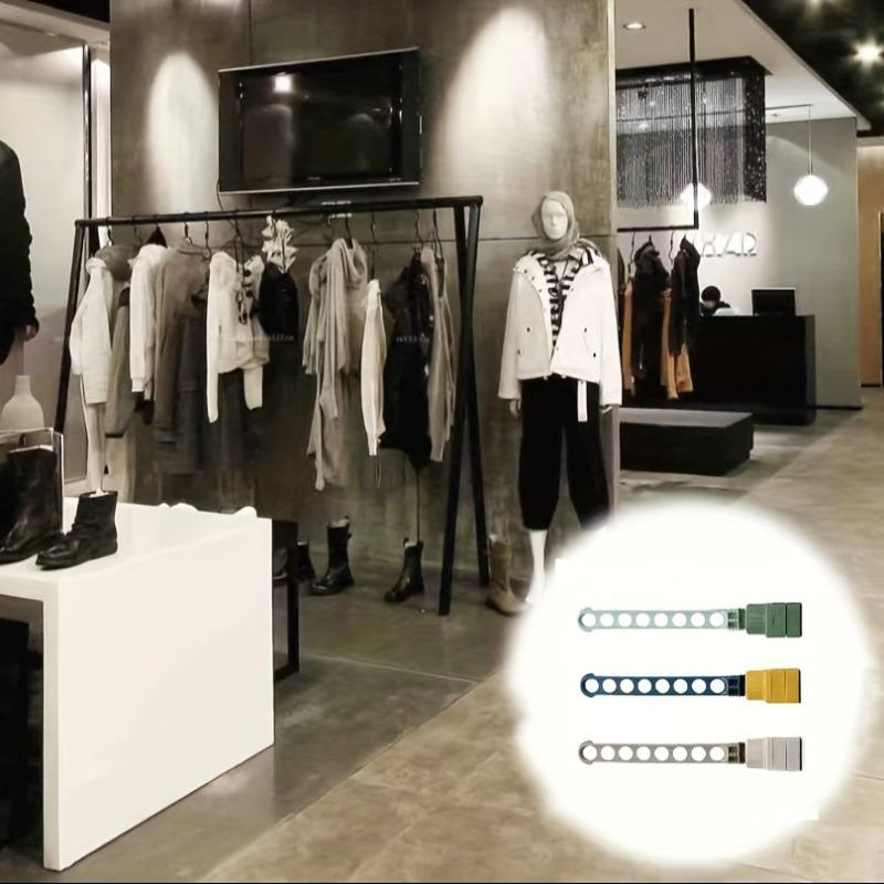Portable Window Frame Clothes Rack Hotel Indoor Hanging Clothes Rack