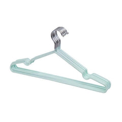 10pcs T Shape Steel Wire Hangers Adult Clothes Coat Storage Rack