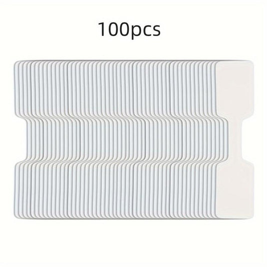 100pcs Jewelry Sticker Self-Adhesive Blank ID Sticker for Rings, Necklaces