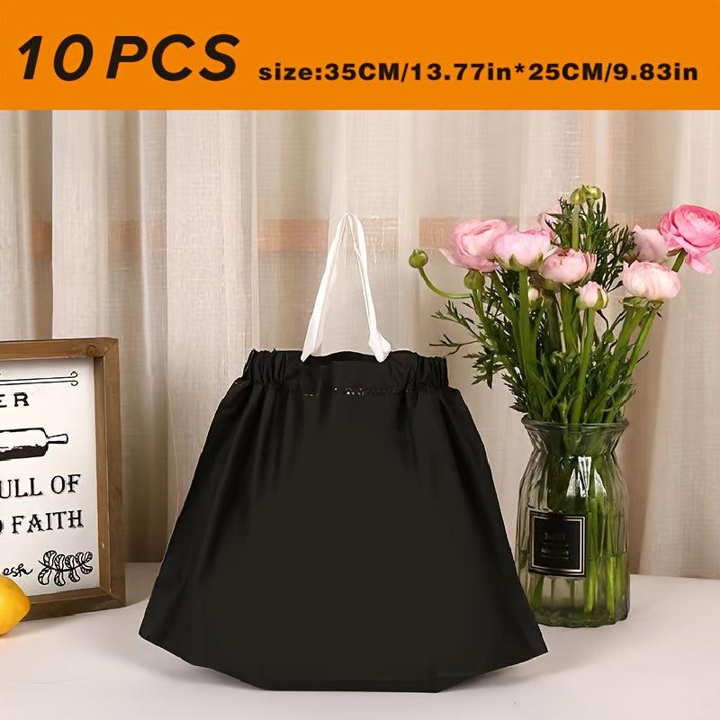 Thick Christmas Gift Bag For Catering Bakeries Flower Shopping Bags