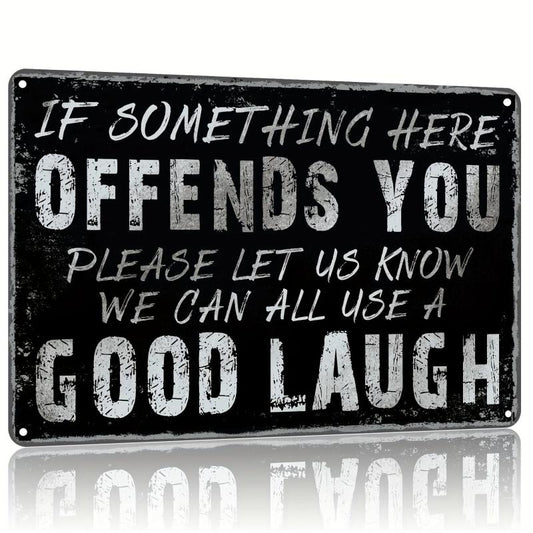 Vintage Garage Decor Funny Metal Tin Signs 30x20cm Offends? Let Us Know