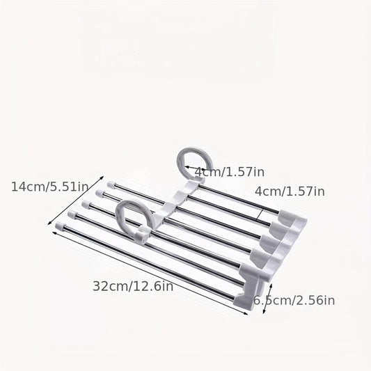 5 in 1 Magic Trouser Rack Hanger - Closet Space Saver