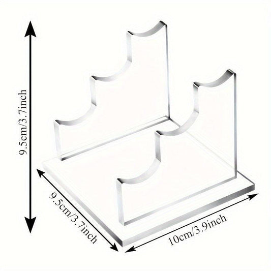 Acrylic Brush Stationery Display Shelf Storage School Office Store