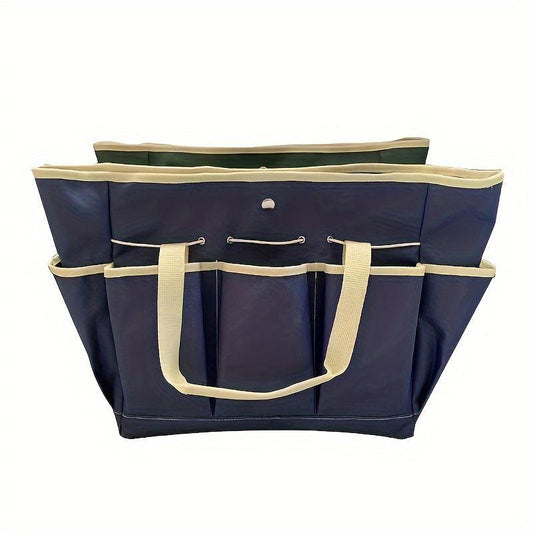 Canvas Garden Tool Bag Heavy Duty Large Organizer Gardening Storage Bag