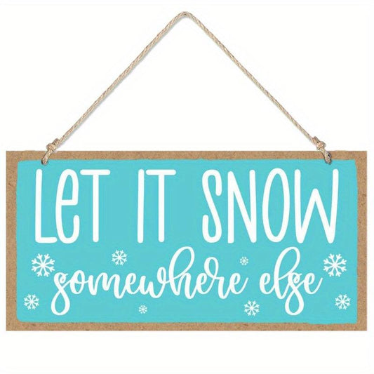 Christmas Wall Kitchen Decorations Funny Holiday Sign Supplies Crafts