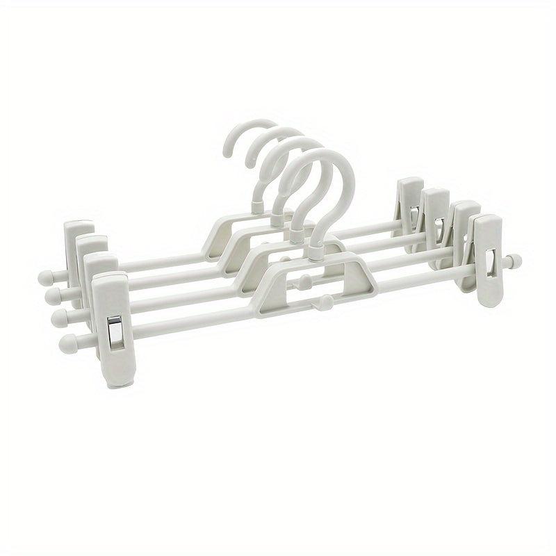 Upgrade Your Closet Organization with Seamless Trouser Clips Pants Hanger Clips