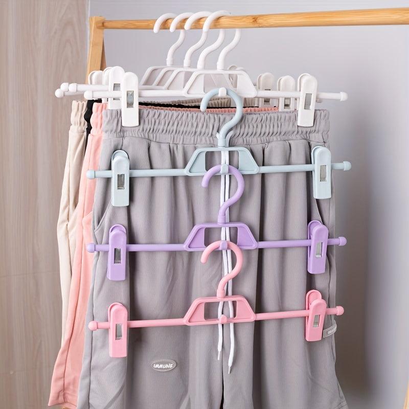 Upgrade Your Closet Organization with Seamless Trouser Clips Pants Hanger Clips