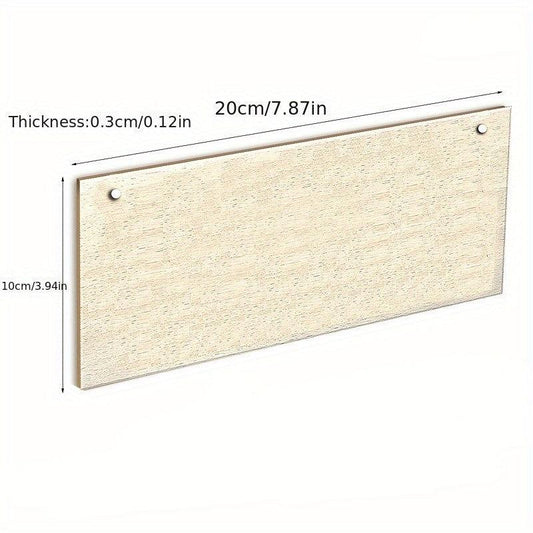 Sunflower Door Sign Wood Grain Decoration Home Decoration Door Hanger