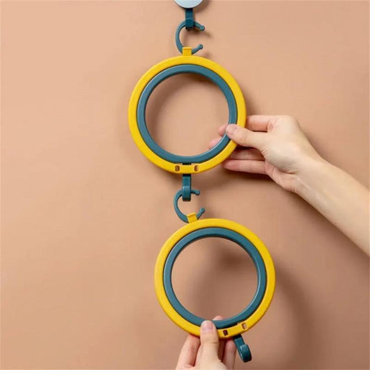 4pcs Stackable Hat Storage Hook Racks Organizer